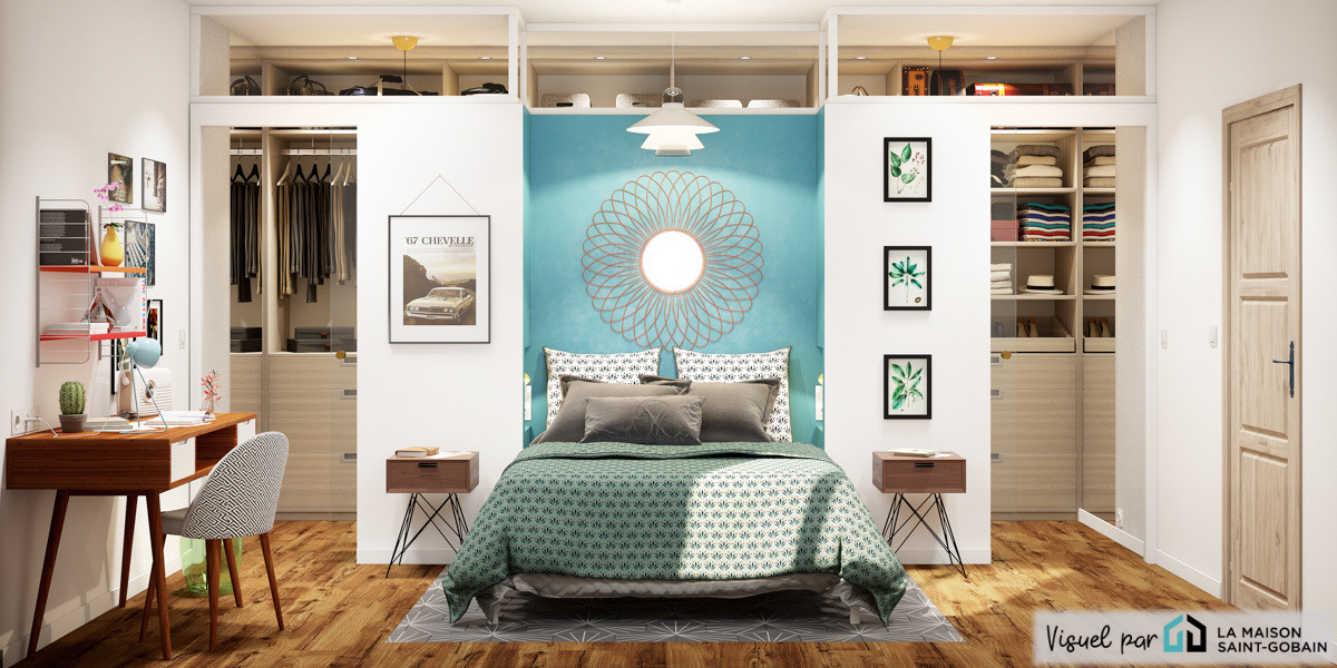 Chambre Vintage Point P